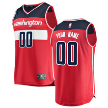 Load image into Gallery viewer, 00 - Men&#39;s Nike Red Washington Wizards Swingman Custom Jersey - Icon Edition- Red