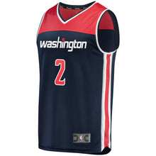 Load image into Gallery viewer, 02 - Men&#39;s Fanatics Branded John Wall Navy Washington Wizards Fast Break Replica Jersey - Statement Edition - Navy
