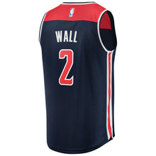 Load image into Gallery viewer, 02 - Men&#39;s Fanatics Branded John Wall Navy Washington Wizards Fast Break Replica Jersey - Statement Edition - Navy