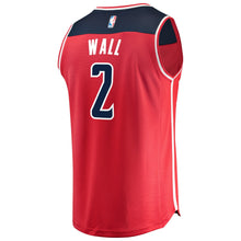 Load image into Gallery viewer, 02 - Men&#39;s Fanatics Branded John Wall Red Washington Wizards Fast Break Replica Jersey - Icon Edition - Red