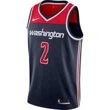 Load image into Gallery viewer, 02 - Men&#39;s Nike John Wall Navy Washington Wizards Swingman Jersey - Statement Edition- Navy
