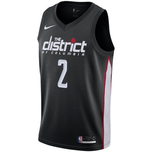 02 - Youth Nike John Wall Black Washington Wizards 2018/19 City Edition Swingman Jersey- Black
