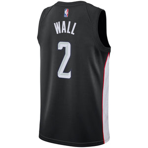 02 - Youth Nike John Wall Black Washington Wizards 2018/19 City Edition Swingman Jersey- Black