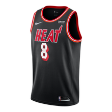 Load image into Gallery viewer, 08-Tyler Johnson Nike Miami Heat Classic Edition Jersey -Black
