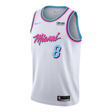 Load image into Gallery viewer, 08 -Tyler Johnson Nike Miami Heat Youth Vice Uniform City Edition Swingman Jersey -White