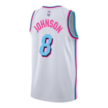 Load image into Gallery viewer, 08 -Tyler Johnson Nike Miami Heat Youth Vice Uniform City Edition Swingman Jersey -White