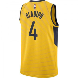 04 - Oladipo Indiana Pacers Statement Swingman Jersey - Gold