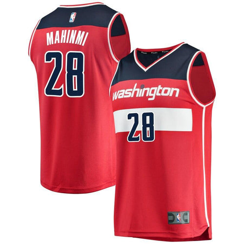 28 - Men's Fanatics Branded Ian Mahinmi Red Washington Wizards Fast Break Replica Team Color Player Jersey - Icon Edition - Red