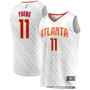 11-Trae Young Atlanta Hawks Jersey - Association Edition – White