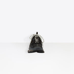 Balenciaga Women Triple S Clear Sole Trainers Black
