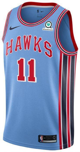11-Young Hardwood Classics Swingman Atlanta Hawks - Blue
