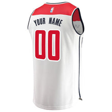 Load image into Gallery viewer, 00 - Youth Fanatics Branded White Washington Wizards Fast Break Custom Replica Jersey - Association Edition - White