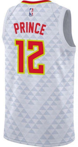 12-Taurean Prince Atlanta Hawks - Association Edition - White
