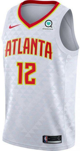 12-Taurean Prince Atlanta Hawks - Association Edition - White