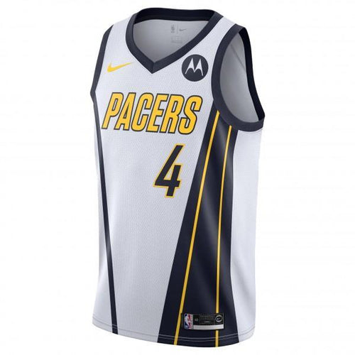 04 - Victor Oladipo Indiana Pacers 18-19 Earned Edition Swingman Jersey - White