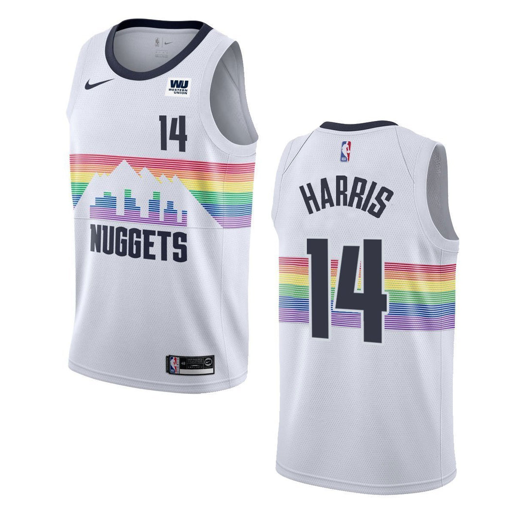 14 - Gary Harris Denver Nuggets Edition Swingman Jersey - White