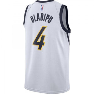 04 - Victor Oladipo Indiana Pacers 18-19 Earned Edition Swingman Jersey - White
