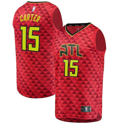 15-Vince Carter Atlanta Hawks Jersey - Statement Edition - Red