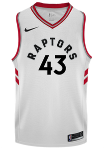 43 - Raptors Men's Swingman Association Jersey - Siakam - White