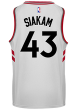 Load image into Gallery viewer, 43 - Raptors Men&#39;s Swingman Association Jersey - Siakam - White