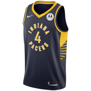 04 - Victor Oladipo Indiana Pacers Nike Icon Edition Swingman Jersey - Navy