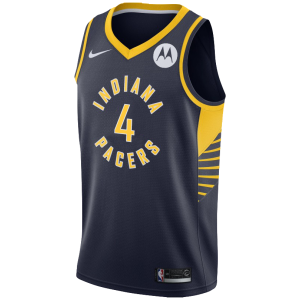 04 - Victor Oladipo Indiana Pacers Nike Icon Edition Swingman Jersey - Navy