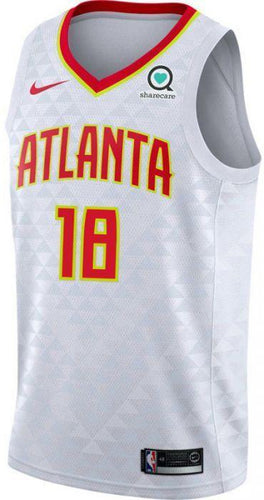 18-Plumlee Atlanta Hawks - Association Edition - White