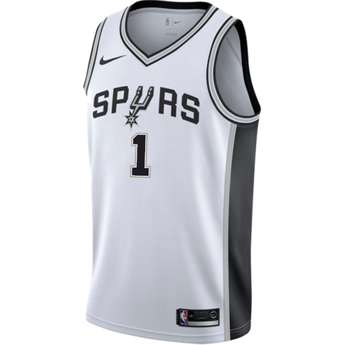 1 - Walker San Antonio Spurs Men's Nike Custom Personalized Icon Swingman Jersey - White
