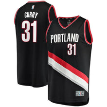 Load image into Gallery viewer, 31 - Seth Curry Portland Trail Blazers Fast Break Replica Jersey – Icon Edition - Black