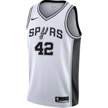 Load image into Gallery viewer, 42 - Bertans San Antonio Spurs Men&#39;s Nike Custom Personalized Icon Swingman Jersey - White
