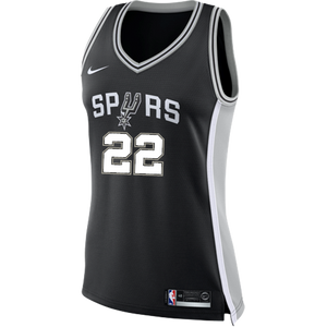 22 - Gay San Antonio Spurs Women's Nike Custom Personalized Icon Swingman Jersey - Black
