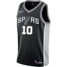 Load image into Gallery viewer, 10 - Costello San Antonio Spurs Men&#39;s Nike Custom Personalized Icon Swingman Jersey - Black