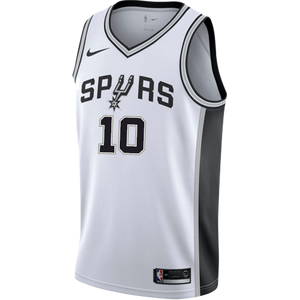 10 - Derozan San Antonio Spurs Men's Nike Custom Personalized Icon Swingman Jersey - White