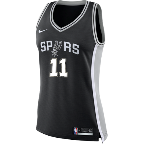 11 - Forbes San Antonio Spurs Women's Nike Custom Personalized Icon Swingman Jersey - Black