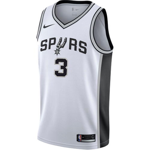 3 - Paul San Antonio Spurs Men's Nike Custom Personalized Icon Swingman Jersey - White