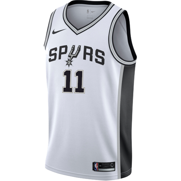 11 - Forbes San Antonio Spurs Men's Nike Custom Personalized Icon Swingman Jersey - White