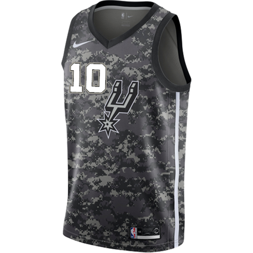 10 - Costello San Antonio Spurs Men's Nike 2018-19 City Edition Swingman Personalized Jersey - Navy