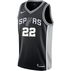 22 - Gay San Antonio Spurs Men's Nike Custom Personalized Icon Swingman Jersey - Black