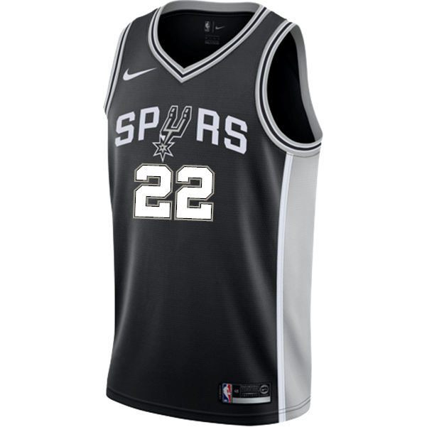22 - Gay San Antonio Spurs Men's Nike Custom Personalized Icon Swingman Jersey - Black