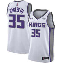 Load image into Gallery viewer, 35 - Men&#39;s Nike Marvin Bagley III White Sacramento Kings Swingman Sponsor Patch Jersey - Association Edition