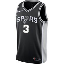 Load image into Gallery viewer, 3 - Paul San Antonio Spurs Men&#39;s Nike Custom Personalized Icon Swingman Jersey - Black