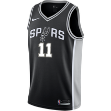 Load image into Gallery viewer, 11 - Forbes San Antonio Spurs Men&#39;s Nike Custom Personalized Icon Swingman Jersey - Black