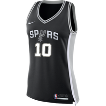 Load image into Gallery viewer, 10 - Metu San Antonio Spurs Women&#39;s Nike Custom Personalized Icon Swingman Jersey - Black