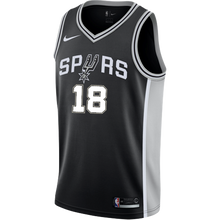 Load image into Gallery viewer, 18 - Belinelli San Antonio Spurs Men&#39;s Nike Custom Personalized Icon Swingman Jersey - Black
