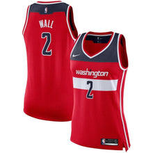 Load image into Gallery viewer, 02 - Women&#39;s Nike John Wall Red Washington Wizards Swingman Jersey - Icon Edition - Red