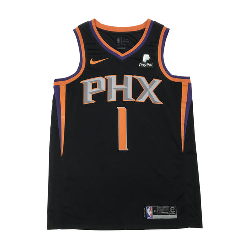 01 - Nba Phoenix Suns Devin Booker Nike Swingman Jersey Statement Edition - Black