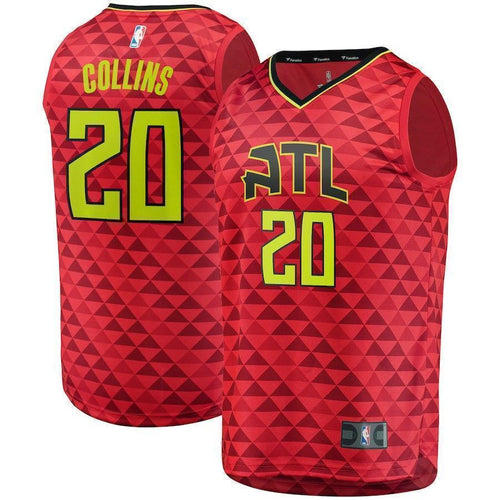 20-John Collins Atlanta Hawks Break Jersey - Statement Edition - Red