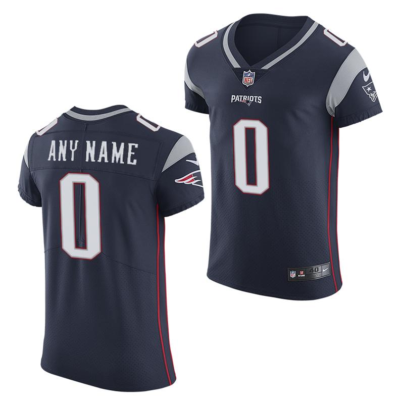 Nike Elite Customized Jerseys-Navy