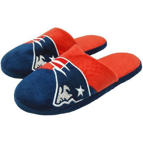 Men's New England Patriots Colorblock Slide Slippers