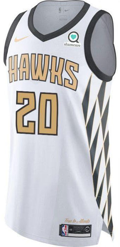 20-Collins City Edition Authentic Atlanta Hawks - White